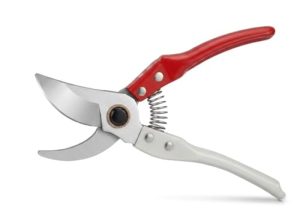 Pruning Shear Cutter with Multipurpose Scissor and Safety Gloves, Stainless Steel, for Home Gardening and Plant Trimming (Red Garden Pruner)