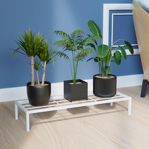 WonderStand TITAN Plant Stands (Set of 4) Plant Stand for Balcony Rust proof Metal Plant Stand for Living Room with 7 Layer Coating (Rectangle Black) - Image 10
