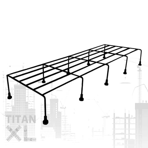 WonderStand TITAN Plant Stands (Set of 4) Plant Stand for Balcony Rust proof Metal Plant Stand for Living Room with 7 Layer Coating (Rectangle Black) - Image 13